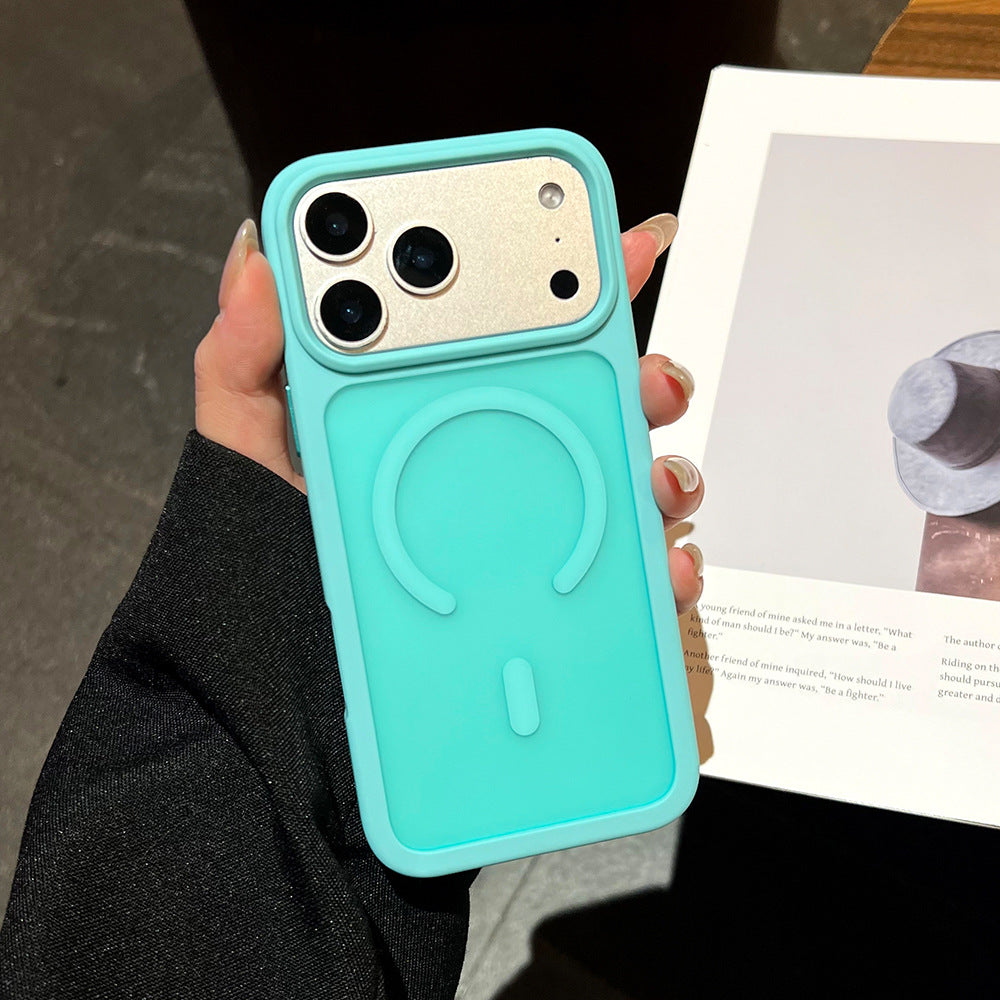 new magnetic phone case for iphone 17 pro, unisex design, compatible with apple 16/15, sky shield magnetic case
