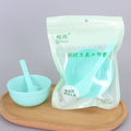 Zhiwei beauty salon beauty spa tools two-in-one mask bowl suit plastic bowl stirring and mixing stick two-piece set
