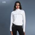Women's outdoor stand collar sun protection jacket - spring/summer short style, fashionable, versatile, casual activewear, lightweight outerwear d25105