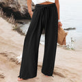 independent station  fashion cross-border hot selling export elastic casualpure colorpants loose pants