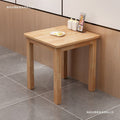 Solid wood dining table, fast food table and chairs, noodle restaurant dining table and chairs, rectangular table, square dining table, food stall, snack bar dining table