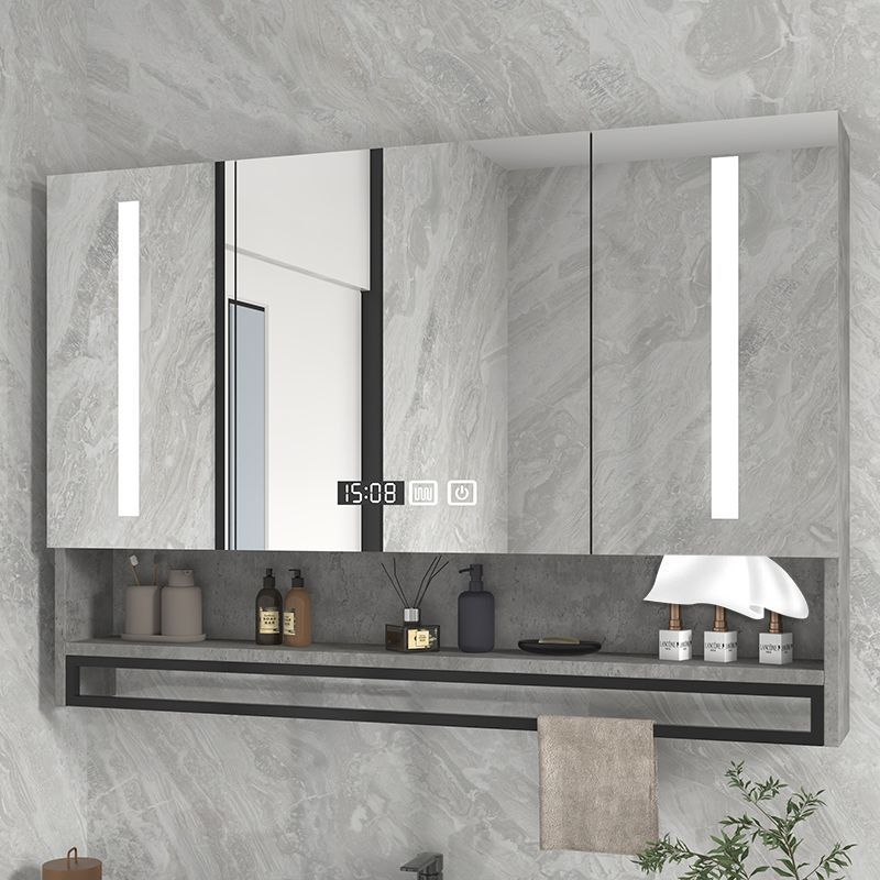 [Price reduction promotion] Bathroom mirror cabinet wall-mounted bathroom mirror with shelf dresser waterproof storage mirror box