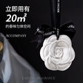 Ebony agarwood wardrobe aromatherapy camellia gypsum pendant long-lasting fragrance room incense girl car fragrance tablet hanging