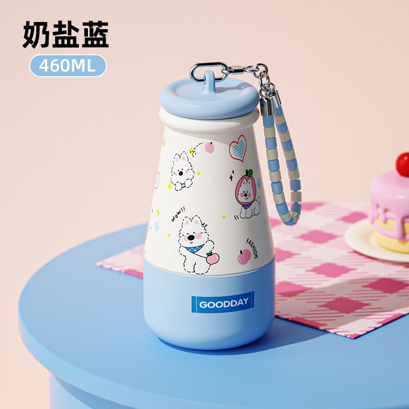 Luxury women's insulated tumbler - stylish hanging chain, 316 stainless steel, cute & portable water bottle - wholesale & customization available