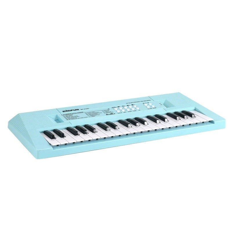 Kids' 37-key electronic keyboard toy - multifunctional piano for baby girls, beginner-friendly educational musical instrument toy