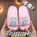Kids' slippers - boys' summer cartoon indoor "stomping on clouds" comfortable outdoor soft sole baby bathroom sandals