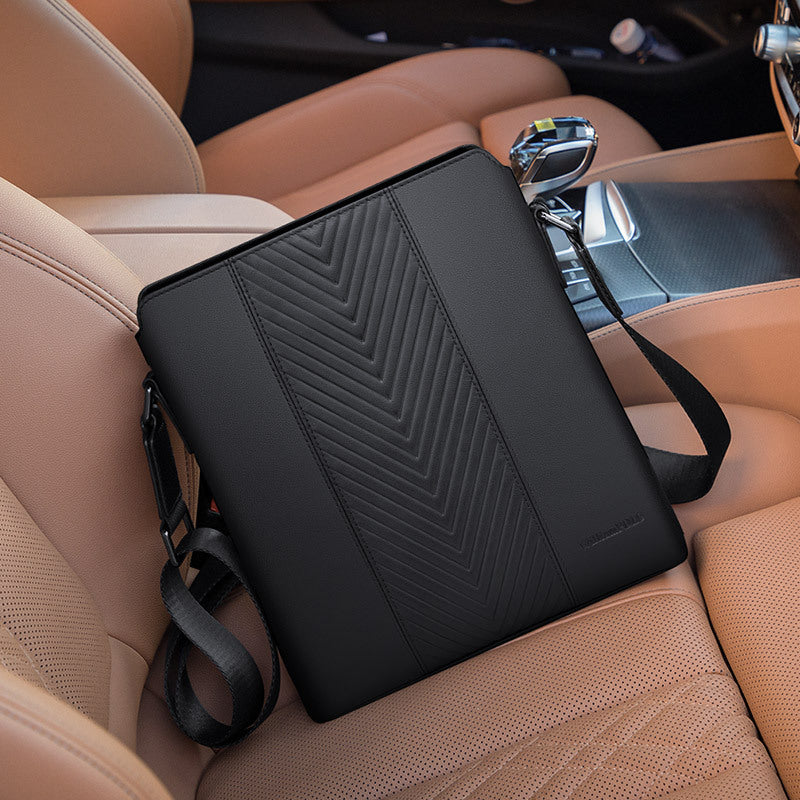 Emperor Paul messenger bag men's bag new business leisure men's bag vertical shoulder bag men's leather wholesale