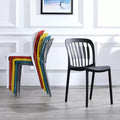 Negotiation coffee banquet plastic chair scandinaviancasualall-in-one molded chair restaurant cut out stacked office soft bag stacking