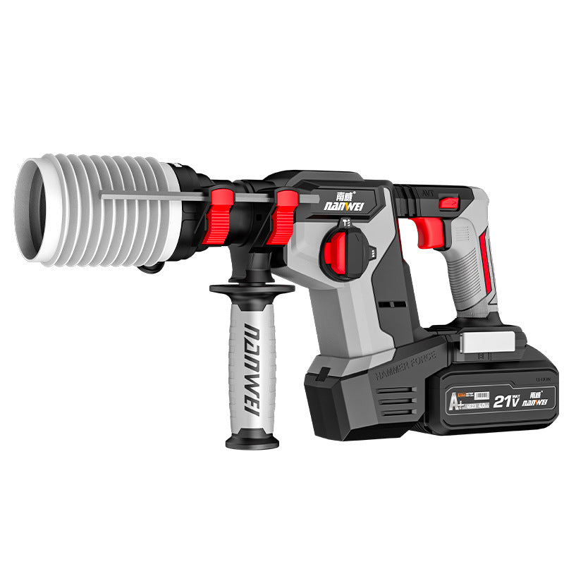 Nanwei brushless 24 lightweight electric hammer high power concrete impact drill multifunctional three-purpose lithium electric power tool