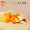 Baby eating bib kids silicone saliva pocket baby rice pocket waterproofstereo bib soft no-wash personalized