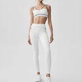 new arrival yoga clothes high waist hip lift tummy control slimming look sling beautiful back running sports intimates bra suit for women