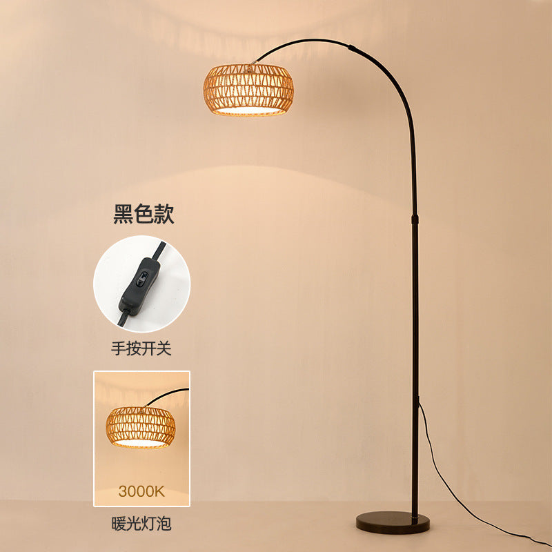 [Cross-border explosion] Floor lamp Modern simple living room sofa lamp Creative dimmable light saving reading desk lamp