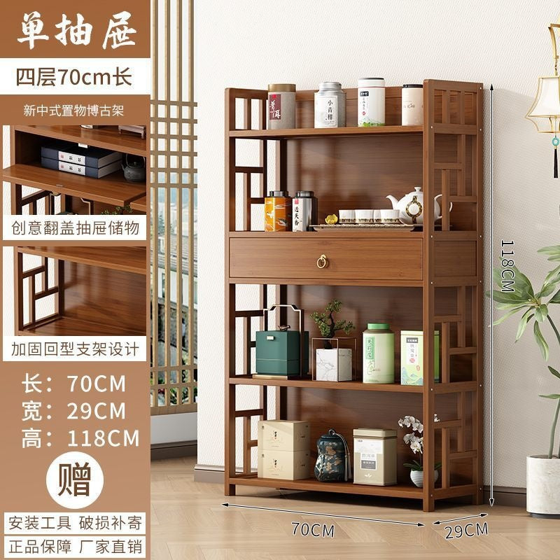 Storage rack tea cabinet office tea cabinet for home tea display cabinet table side cabinet tea tea set storage cabinet