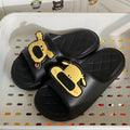 New arrivalcute cartoon dog poop feeling eva sandals thick soft bottom couple flip-flops all year roundoutwear slippers