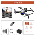 s8s drone: brushless, triple camera, hd aerial photography, intelligent obstacle avoidance, optical flow positioning, long-endurance remote control aircraft