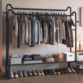 Clothes drying rack floor-standing for home bedroom hanging clothes foldable simple indoor dormitory movable storage rack for drying clothes and hats