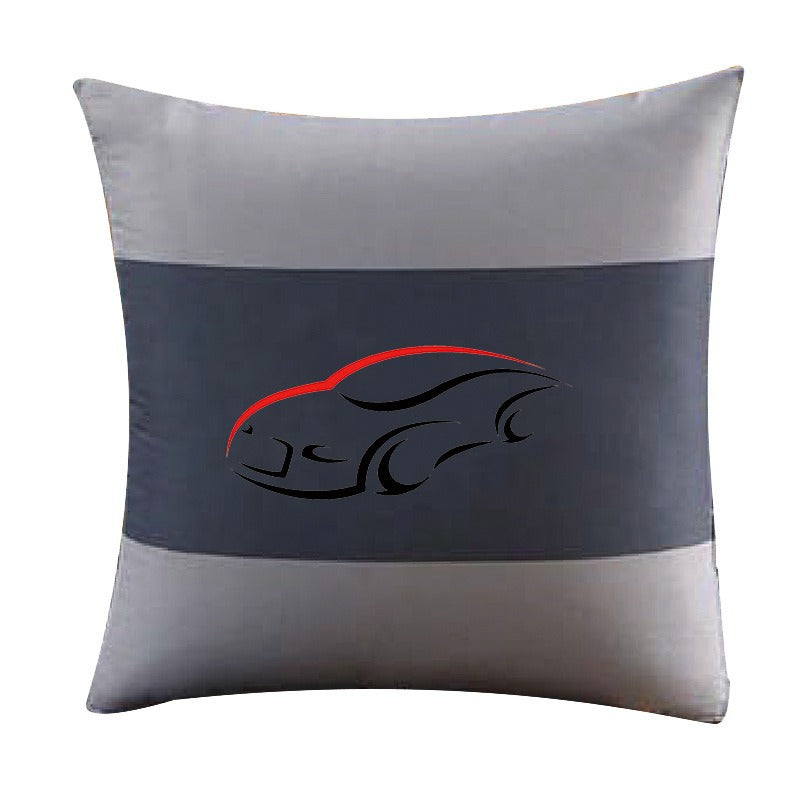 Dual-purpose car pillow and quilt, car pillow quilt, foldable air-conditioning quilt, printed pillow quilt, personalized logo wholesale