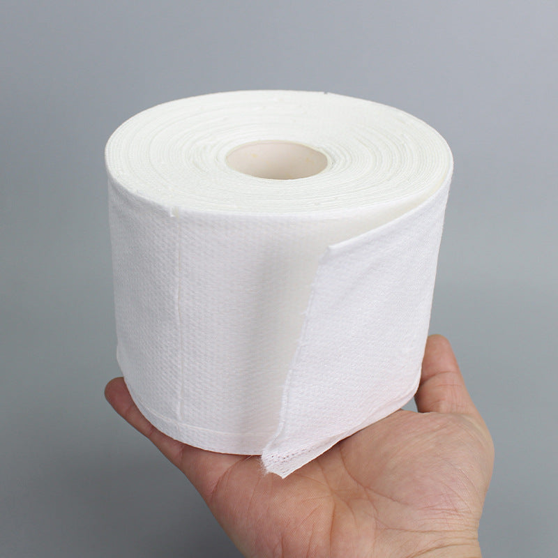 Maji'er cotton soft facial tissue, non-woven, 10cm wide, soft cleansing tissue, disposable beauty tissue, facial cleansing tissue roll