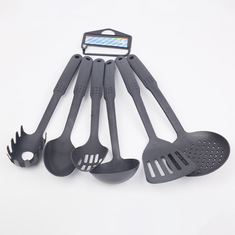 nylon spatula six-piece set of spoons kitchen multi-functional cooking high temperature resistant kitchenware set manufacturer wholesale