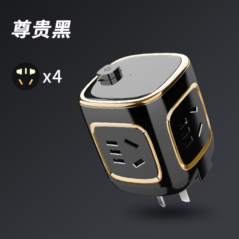 Magic cube socket converter usb plug splitter multifunctional power strip panel multi-outlet home wireless