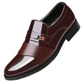 Tiktok viral new men's formal leather shoes - business casual, fashionable pointed toe slip-ons - dropshipping available