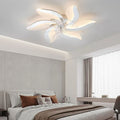 New master bedroom fan light with oscillating fan, restaurant fan light, smart voice-controlled bedroom ceiling fan light