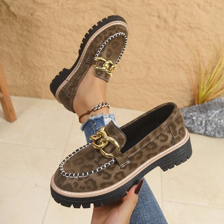 spring/autumn new arrival: plus size chunky sole loafers for women, sizes 36-43. wholesale available. perfect for  and  dropshipping