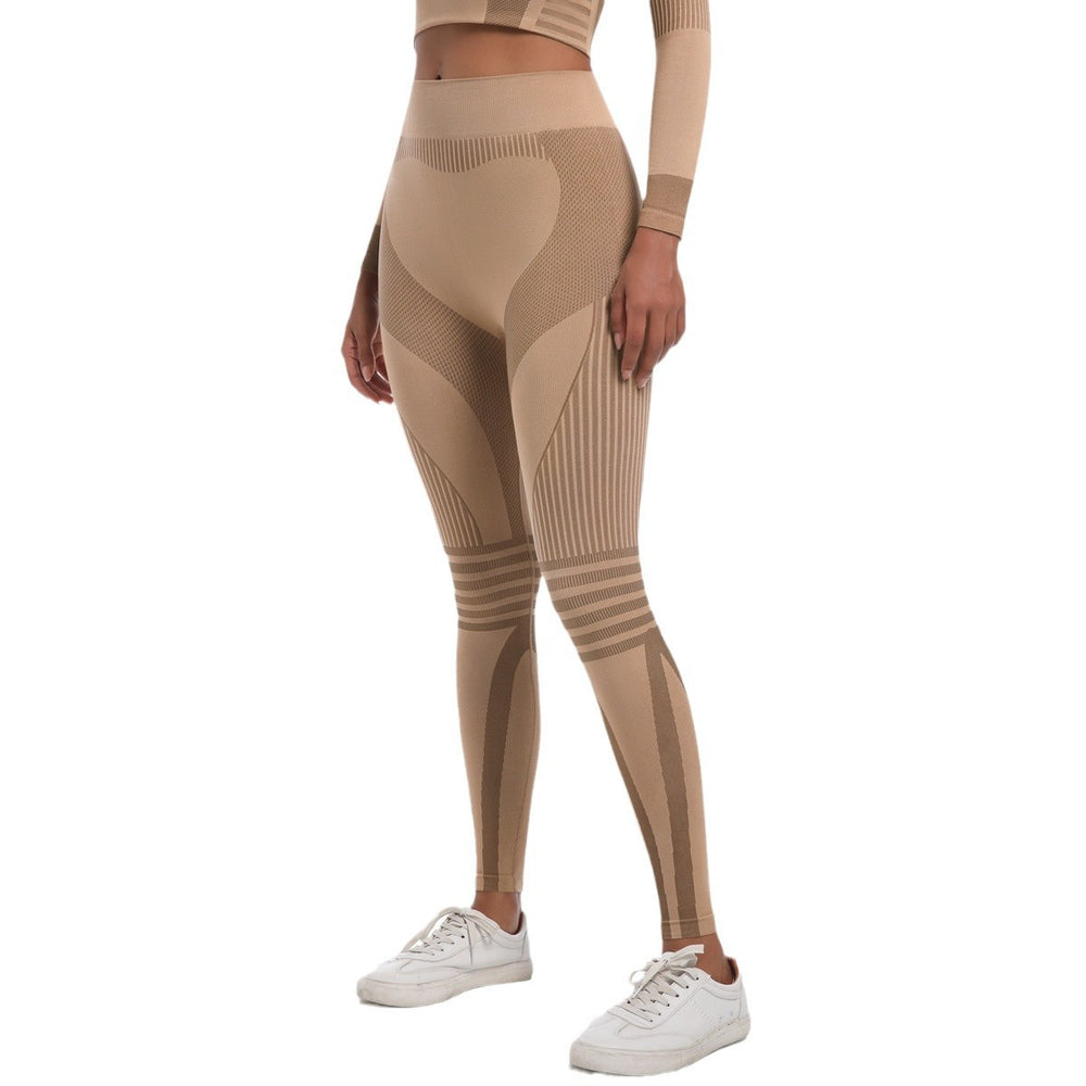 high waist seamless yoga pants peach butt lift bottom tights outdoor casual running fitness sports pants
