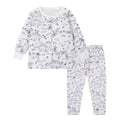 Flame-retardant fabric european and american cross-border children's pajamas diy graffiti foreign trade children's clothing wholesale