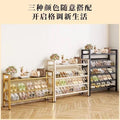 Ultra-slim multi-tier rotating shoe rack: the must-have storage solution for entryways and dorms. simple, modern design