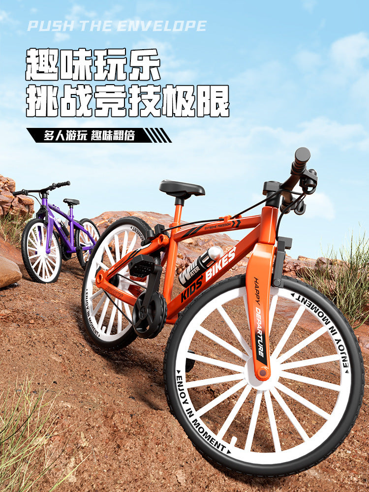 simulation bicycle model toy car competition extreme mountain off-road bicycle creative decoration ornaments wholesale
