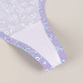 foreign trade european and american seamless underwear adhesive nylon printing breathable quick-drying low-waist ice silk seamless underwear for women