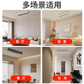 Surface-mounted led strip spotlight, no need to open holes, grille, anti-glare line light, living room ceiling, ceiling-mounted, no main lighting
