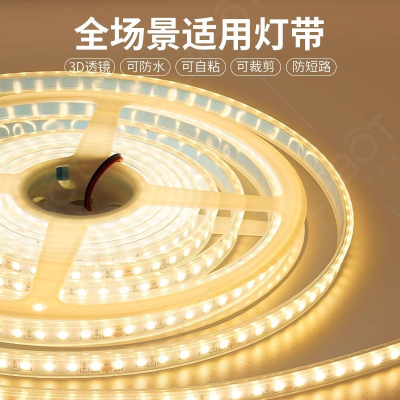 LED light with 12V/24V automotive led waterproof light with low voltage outdoor engineering sleeve light strip advertising light box