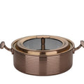 Three-layer steel pot body stew pot set soup pot set fire pot set buffet dry 304 stainless steel soup pot