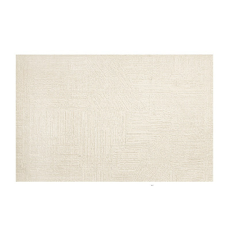 Diatom silk rug - new living room & bedroom bedside mat - waterproof, stain-resistant, wipeable, premium cream style, durable floor mat