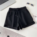 K-stylehigh waistcasualcasualloose pants shorts women's summer looseslimming lookeasiest for match drawstring sports casual pantssummer