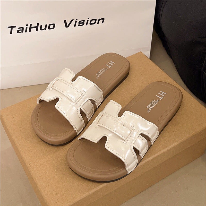 2025 summer fashion toe-out sandals wholesale: rhinestone butterfly slippers, crystal anti-slip fairy sandals, versatile sandals