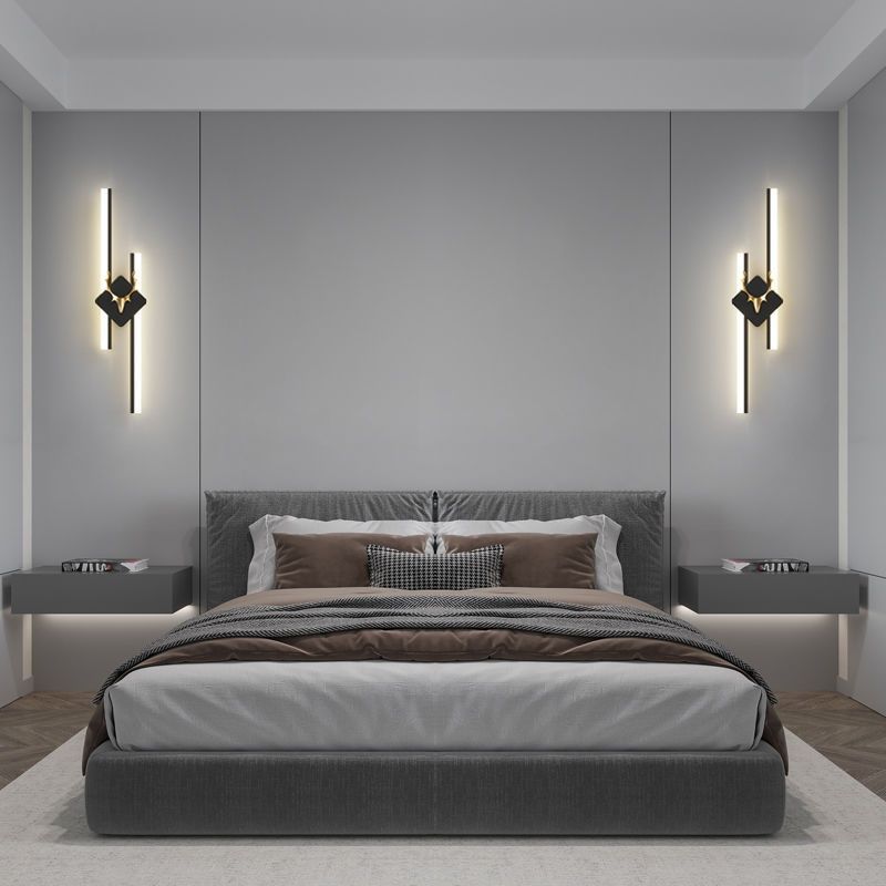New arrival bench wall lamp casual modern led bedroom bedside lamp scandinavian living room lamp tv wall lamp creative deer head
