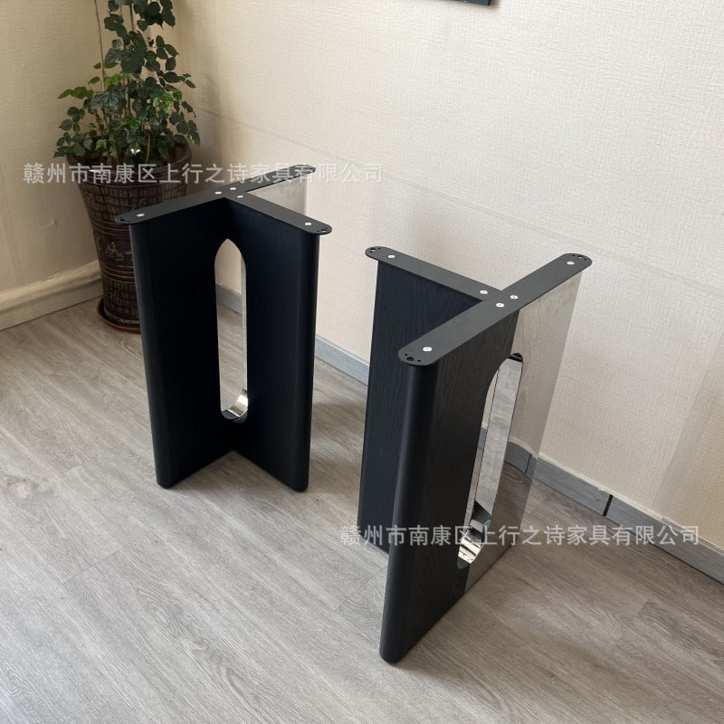 Stainless steel table legs accessible luxury slate marble dining table base dining table legs classyfor homecut out color matching table legs
