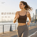 New women's yoga top - sports bra with padded cups, spaghetti straps, and beautiful back design - fitness tank top, yoga vest c5238