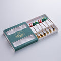 Stainless steel spoon set - cute cartoon santa claus design - creative christmas dessert spoons - wholesale party favors