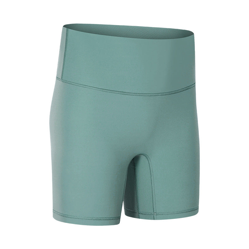 New arrival: seamless, barely-there yoga shorts - double-sided brushed, compression fit, workout & fitness capri leggings for women (model: dk067)