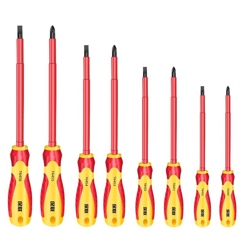 Insulated screwdriver set - phillips, slotted, magnetic, heavy-duty, household screwdriver, torx, electrician's screwdriver