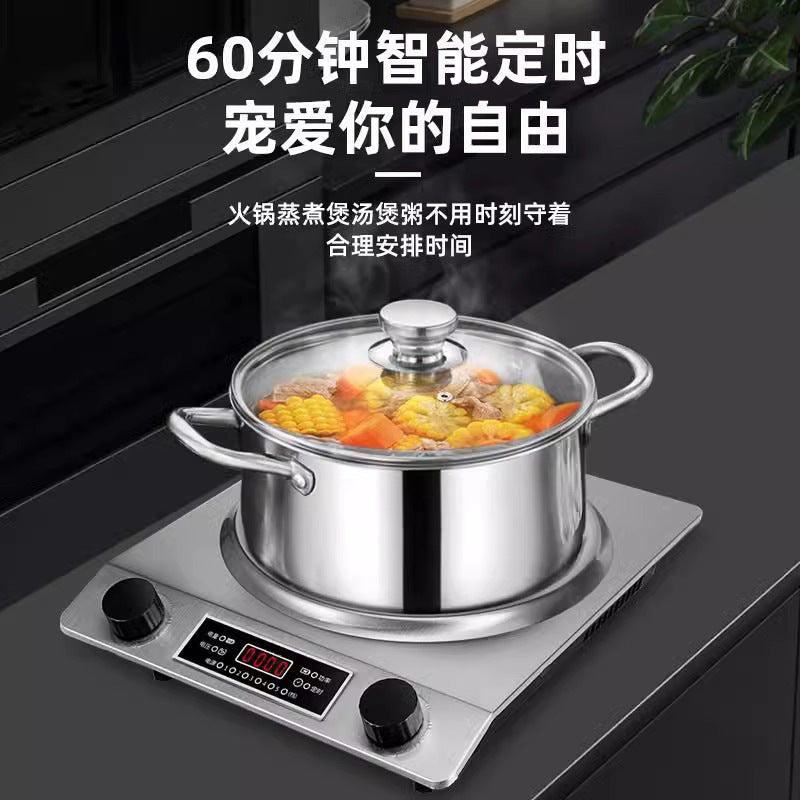 Household concave induction cooker for homecross-border american standard high-power hot stir-fry hot pot all-in-one multi-function cross-border