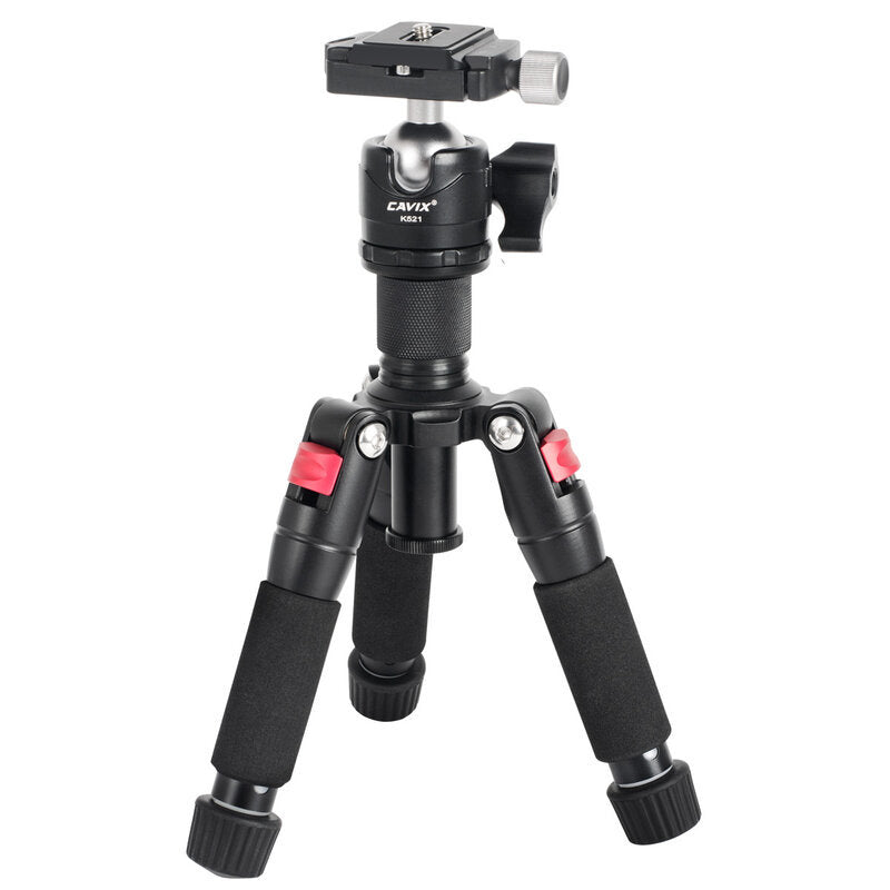 Camera Desktop Tripod Portable Mini Desktop Tripod Mobile Phone Live Video Shooting Aluminum Alloy Bracket