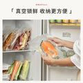 Fully automatic vacuum sealer - plastic sealing machine for dry & wet food - compact, portable kitchen food preservation - ideal for home use & cross-border e-commerce