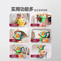 infant pendant bedside bed bell rattle fabric soothing toy baby crab animal paper pull fun