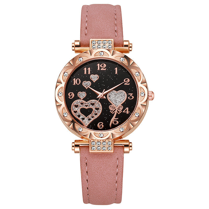 foreign trade in stockfashioncasual belt watch women's casual student quartz women's watch manufacturer wholesale watch