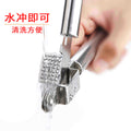 Factory direct 430 stainless steel heavy-duty manual garlic press - effortless garlic crushing for kitchen and home use